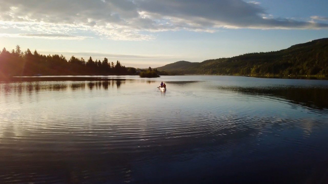 Spring in Wells Gray Park: Your Waterfall Getaway in Clearwater, BC | newsletter tile canoe lake